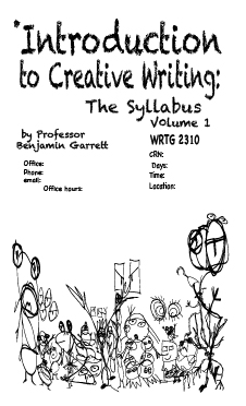 Introduction to creative writing syllabus